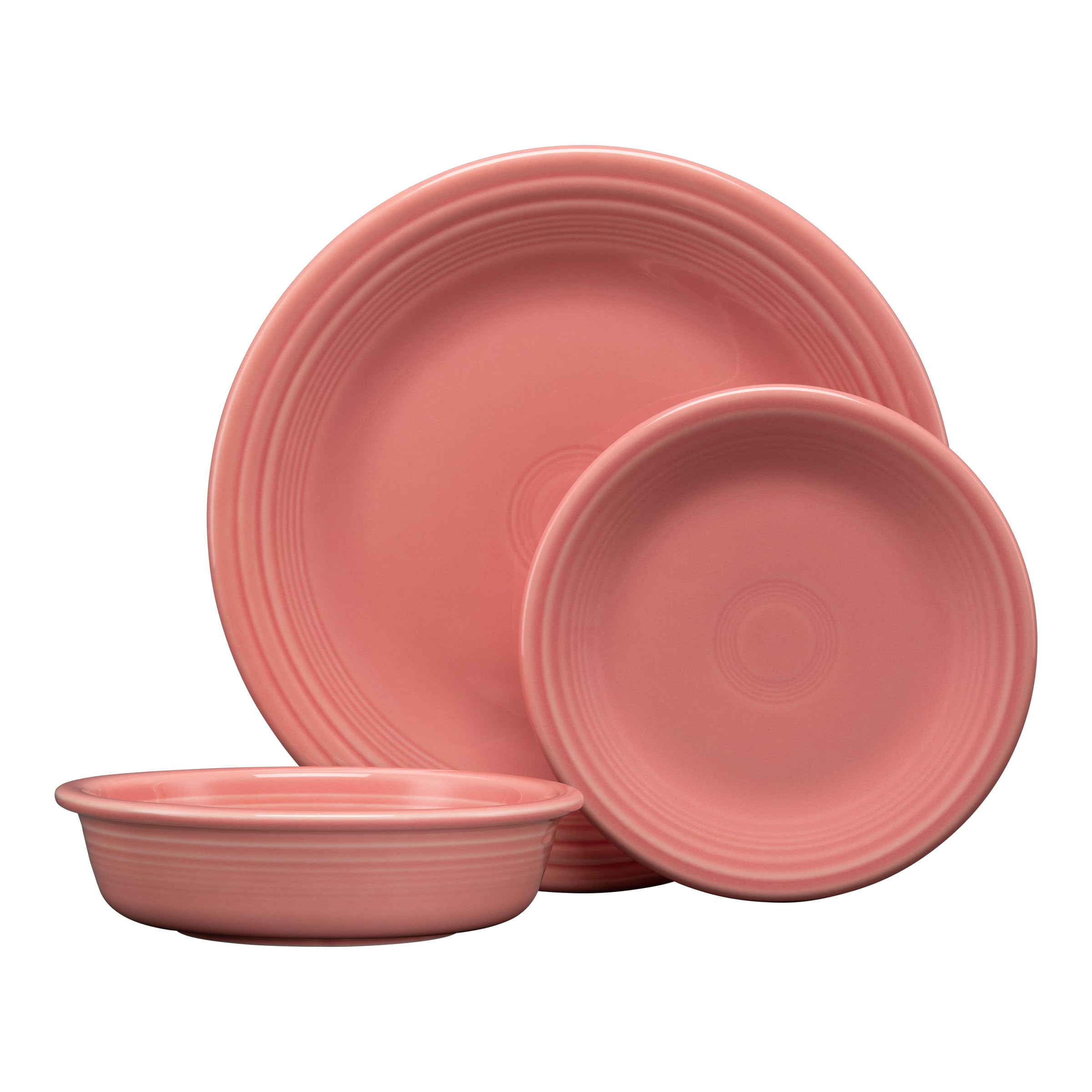 Amazon.com | Fiesta® Classic Rim 3-Piece Dinnerware Set – Durable